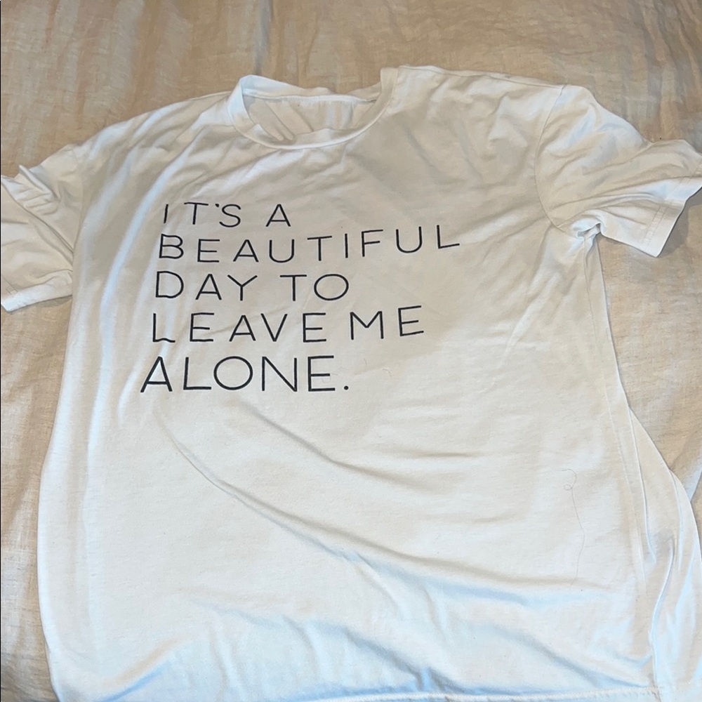 White Graphic T-Shirt